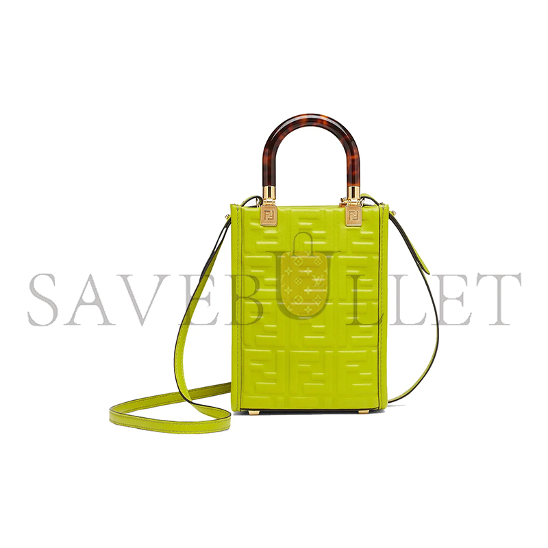 F**di logo leather mini bag 8bs051amcif1jcp (18*13*6.5m)